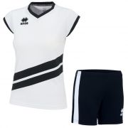 Errea, Kit Jens Volley white-black - Volleybal