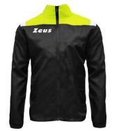 Zeusport, Rain Jacket Vesuvio nero-giallofluo - Regenkleding