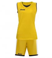 Zeusport, Kit Flora giallo/blu - Basketbal