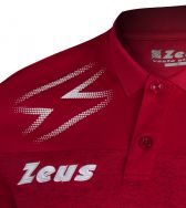 Zeusport, Polo Olympia Rosso - Free Time 