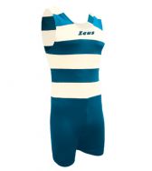 Zeusport, Body Lycra BIANCO-ROYAL - Running