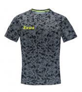Zeusport, T-shirt Pixel Grigio - Trainingskleding