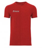 Zeusport, T-shirt Gym Rosso - Trainingskleding
