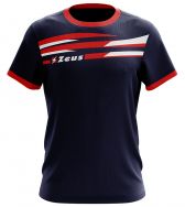Zeusport, T-shirt Itaca Blu-rosso-bianco - Free Time 