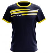 Zeusport, T-shirt Itaca Blu-giallo-bianco - Free Time 