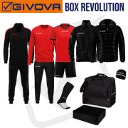Givova, Box Revolution Rosso/nero - Box kit