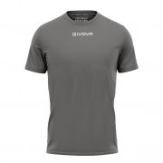 Givova, MAC01 Shirt Givova One Grigio Scuro - Voetbalshirts