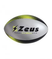 Zeusport, Pallone Rugby nero-giallofluo - Rugby