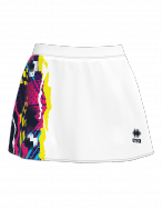 Errea, SKIRT MINISKIRT ERREA PERLA PADEL TENNIS Bianco - PADEL lijn