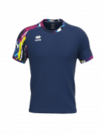 Errea, PADDY PADEL TENNIS SHIRT SHORT SLEEVES ROUND NECK MAN Blu - PADEL lijn