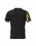 Errea, PADDY PADEL TENNIS SHIRT SHORT SLEEVES ROUND NECK MAN Nero - PADEL lijn