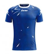 Zeusport, Shirt Marmo Royal-bianco - Voetbalshirts