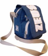 Zeusport, BAG CITY ZEUS _BLU-BIANCO - Tassen