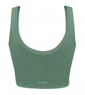 Zeusport, TOP DAFNE Olive green - Fitnesskleding