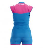 Zeusport, Kit Sara Light Royal-Rosa Fluo - Volleybal