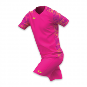 Gems, AMO01 KIT LAOS FUXIA/GIALLO FLUO - Voetbaltenues