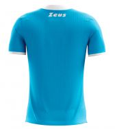Zeusport, Shirt Mida Turquoise/bianco - Voetbalshirts