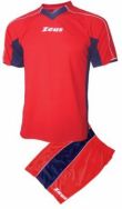 Zeusport, Kit Poseidon ROSSO-BLU - Voetbaltenues