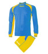 Zeusport, Kit Pippo ROYAL-GIALLO - Voetbaltenues