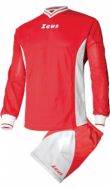 Zeusport, Kit Dedalo ROSSO-BIANCO - Voetbaltenues