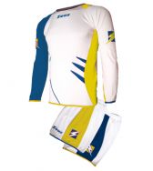 Zeusport, Kit Pumero BIANCO-ROYAL-GIALLO - Voetbaltenues