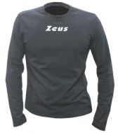 Zeusport, MAGLIA TOTAL M/L Nero - Underwear