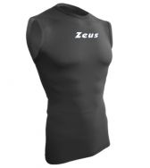 Zeusport, MAGLIA TOTAL SMANICATA NERO - Underwear