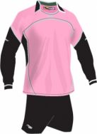 Massport, Kit Game _ROSA-NERO - Voetbaltenues