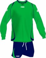 Massport, Kit Monaco _VERDE-BLU - Voetbaltenues