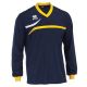 Errea Maglia Derby Lm Blu-giallo