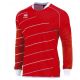 Errea Maglia Torbay LM Rosso-bianco-grigio