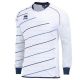 Errea Maglia Torbay LM Bianco-blu-azzurro