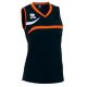 Errea Maglia Vittoria Volleyball Donna Nero-arancio-bianco