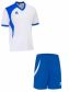 Errea Set Neath shirt+ short bianco-royal