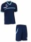 Errea set Derby shirt+ Neath short blu/sky