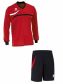 Errea set Derby shirt+ Neath short L/S rosso/blu