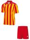 Errea Set Eyre shirt Skin short Rosso giallo