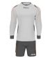Zeusport kit GK Paros Bianco-Grigio Scuro-Arancio Fluo