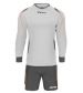 Zeusport kit GK Paros Bianco-Grigio Scuro-Arancio Fluo