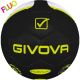 Givova PAL011 Pallone Platinum Nero-giallofluo