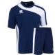 Errea Set Bolton shirt+ short blu/bianco