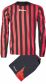 Zeusport Kit Street NERO-ROSSO