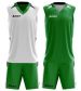 Zeusport KIt Jam verde-bianco