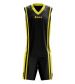 Zeusport KIT BASKET BOZO nero-giallo