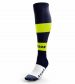 Zeusport Calza Parma blu-giallofluo