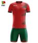 Zeusport Kit Mundial rosso-verde (por)