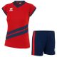 Errea Kit Jens Volley red-navy