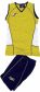 Zeusport KIT VOLLEY DONNA MARGO _GIALLO-BIANCO-BLU