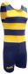 Zeusport BODY LYCRA GIALLO-BLU