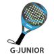 Gems NL06 Racket G-Junior Sky-black